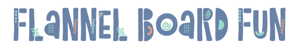 flannel board fun childish logo 1
